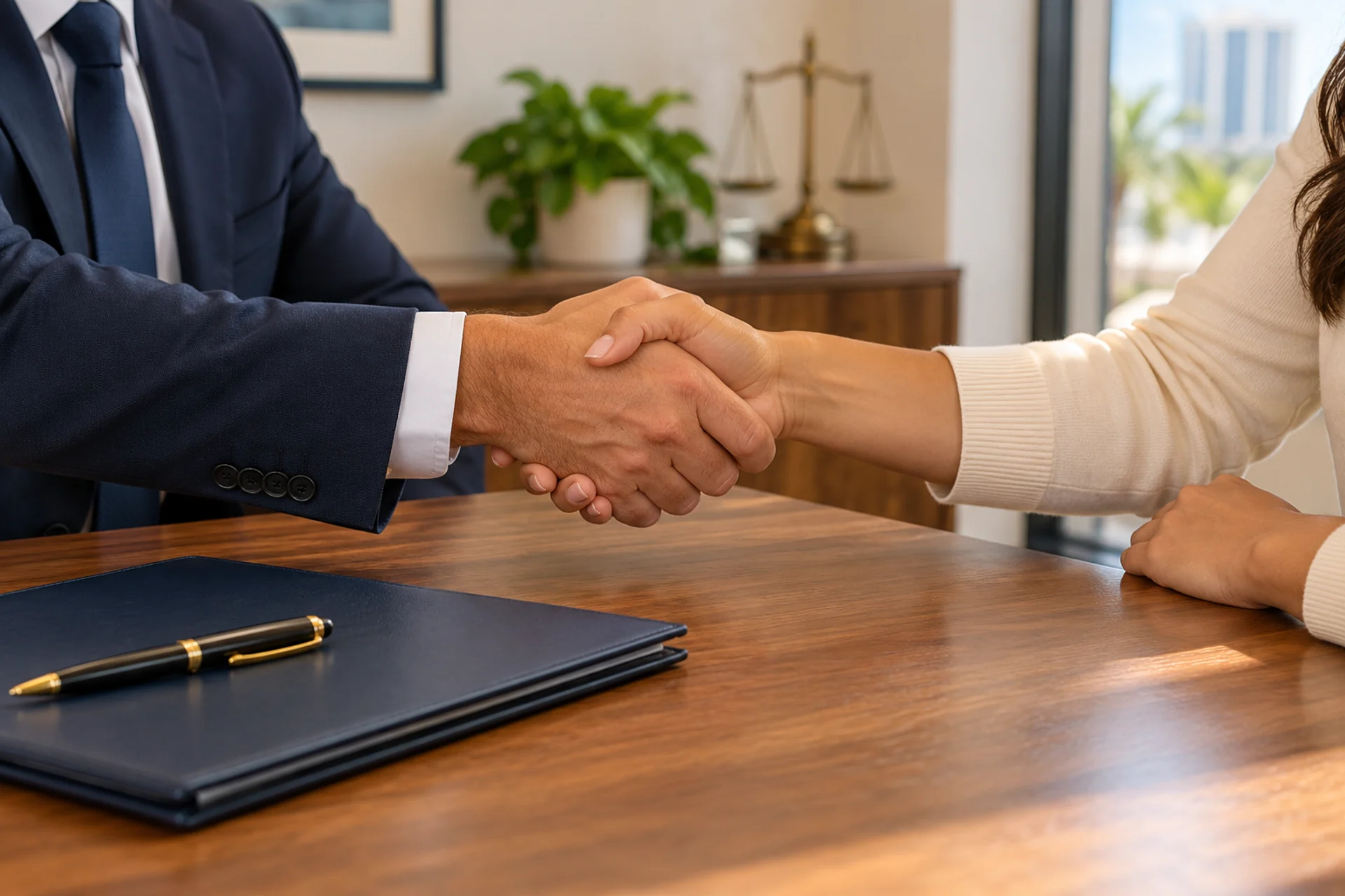 Meeting with a Miami bankruptcy attorney to review the means test