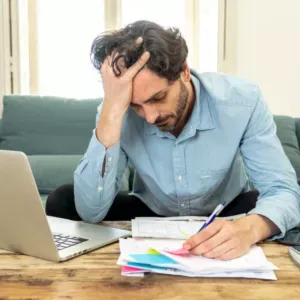 struggling with debt
